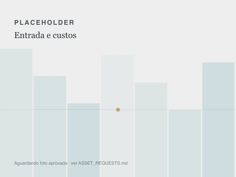 Calculadora, planta e chave